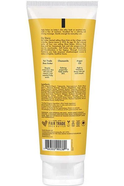 Shea Moisture 237ml Shea, Chamomile and Argan Baby Lotion