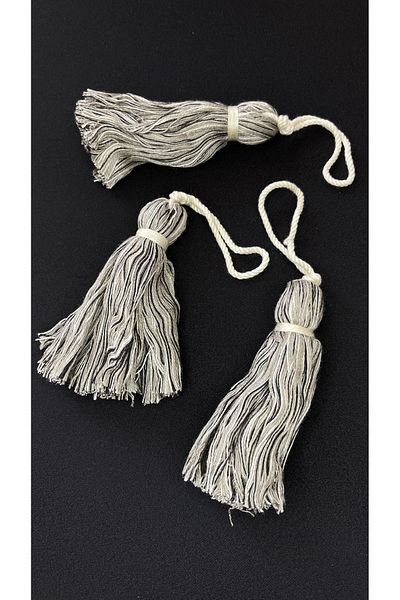 Ozpas Gray Tassel Single 17cm Curtain - Width 5pcs