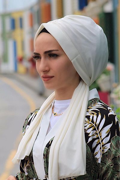 R&S modibone إكرو حجاب سباحة - تصميم متوافق مع قبعة البحر وحمام السباحة والحصى وملابس السباحة