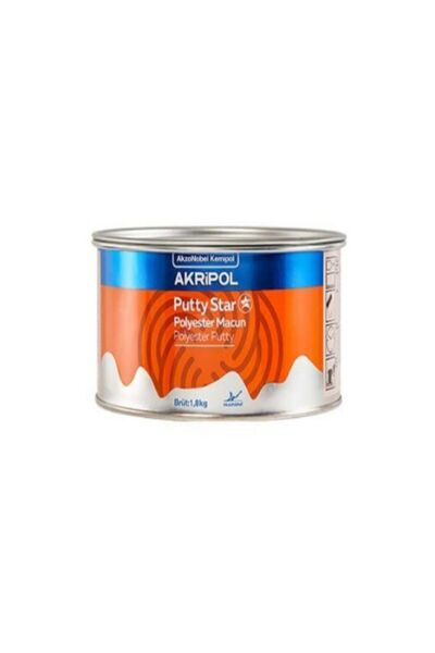 Genel Markalar Akzonobel Putty Star Polyester Macun 2.7 Kg Beyaz