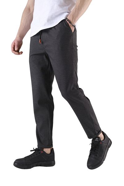 BayBayan Ανδρικό παντελόνι Slim Fit - Άνετη εφαρμογή, ελαστικό ύφασμα, ελαστική μέση