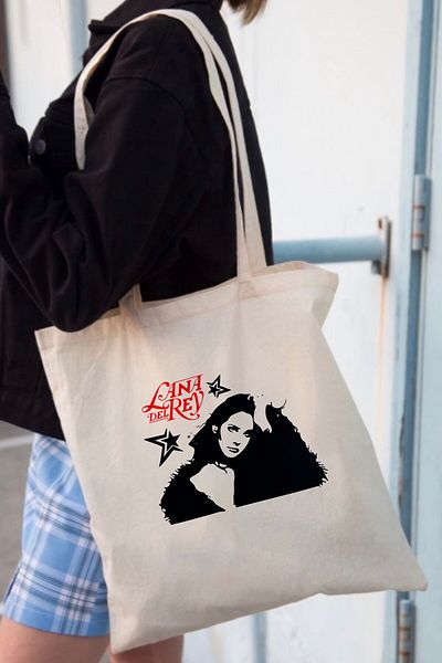 EFBUTİK Lana Del Rey Stars Tote Bag