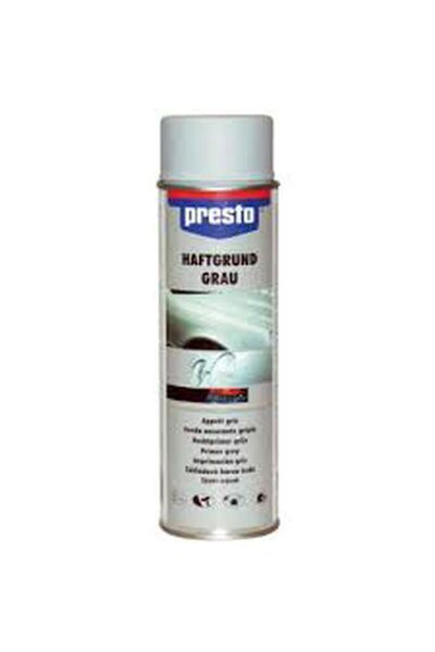 Presto Sprey Akrilik Astar Boya 500 ml -gri-