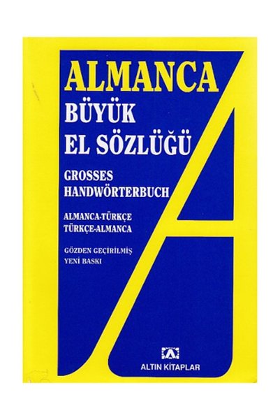 Altın Kitaplar Almanca Büyük El Sözlüğü