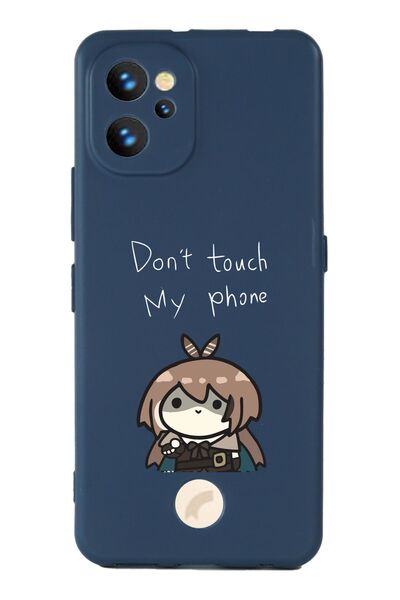 Reeder S19 Max Pro Kamera Korumalı ve Tasarımlı Lacivert Renk Silikon Kılıf