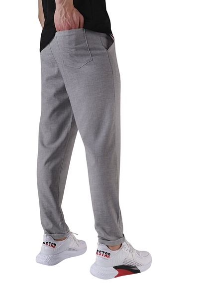 BayBayan Ανδρικό παντελόνι Slim Fit - Άνετη εφαρμογή, ελαστικό ύφασμα, ελαστική μέση