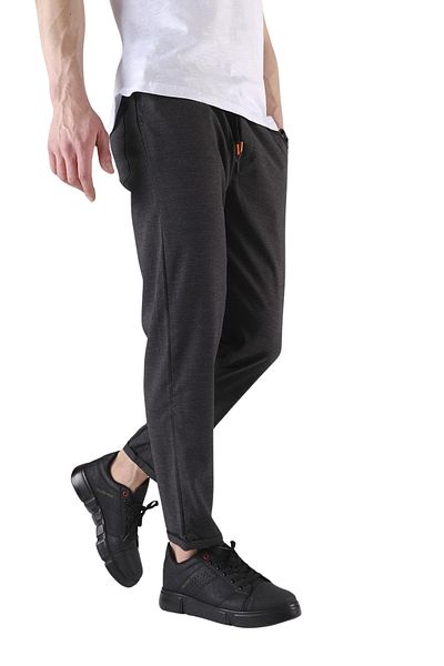 BayBayan Ανδρικό παντελόνι Slim Fit - Άνετη εφαρμογή, ελαστικό ύφασμα, ελαστική μέση