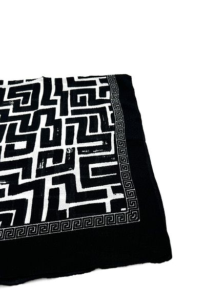 nazipek Mio Jazz Set de 15 - Eșarfă neagră din bumbac de înaltă calitate cu modele mixte 100x100cm Cazz
