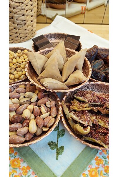 KAGE DESING Desenli Tekli Çerezlik Kalın Bakır 12 cm Çap