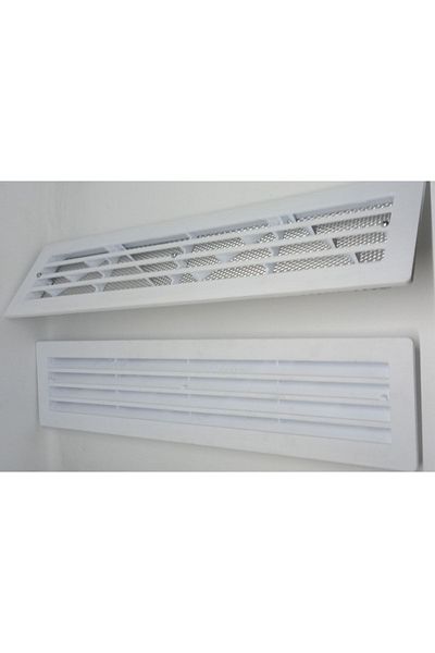 RENUZU 40x9 Model Plastic Aluminum Fly Wire - Under Door Transfer Grille