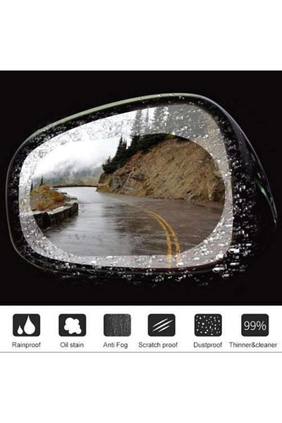 AUTOFOLYO Anti Fog Anti-Fog Film - Mirror Film 15 cm x 10 cm