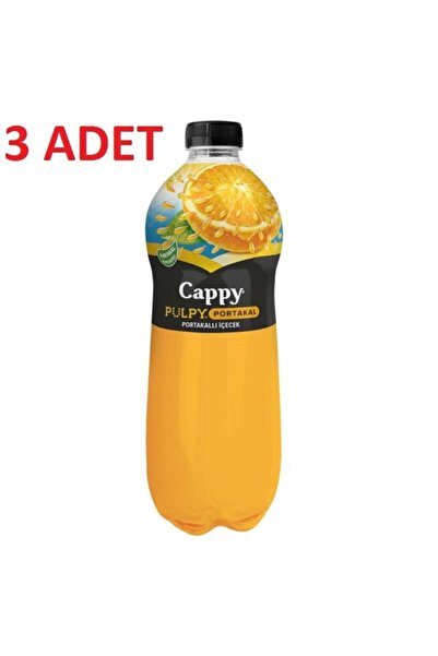 Cappy Pulpy Portakallı Içecek 1 Lt X 3 Adet
