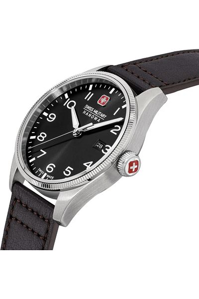 Swiss Military Smwgb 0000804   Steel Gray Men's Wristwatch
