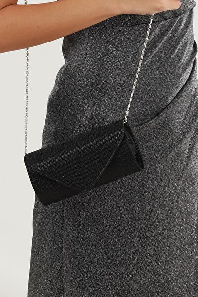 efnanstore Βραδινό φόρεμα με μαύρη ριγέ στήθος