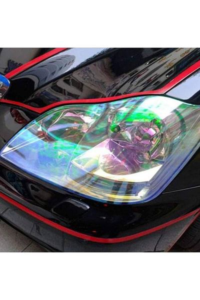 AUTOFOLYO Headlamp Film Colormatic Transparent 30 Cm X 1 Meter