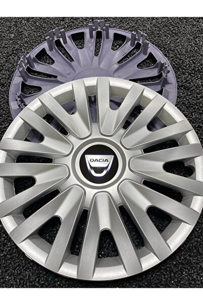 YILAPJANT Dacia 15" Inç Uyumlu  Inç Kırılmaz Jant Kapağı 4 Adet