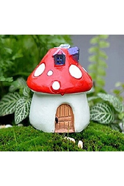 morlalem m 1 Adet Minyatür 43mm Mantar Ev Terrarium Dekor Silikon Kalıp K-256...