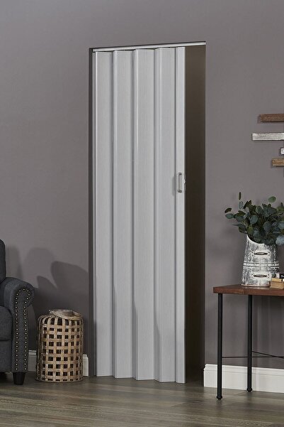 Binbirreyon Katlanır Kapı Kalın Akordiyon Kapı Beyaz 82x203 Bj003