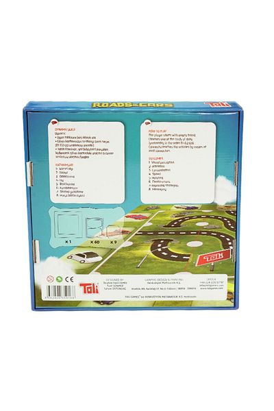 Toli Games Roads & Cars Direction Finding Brain Game
