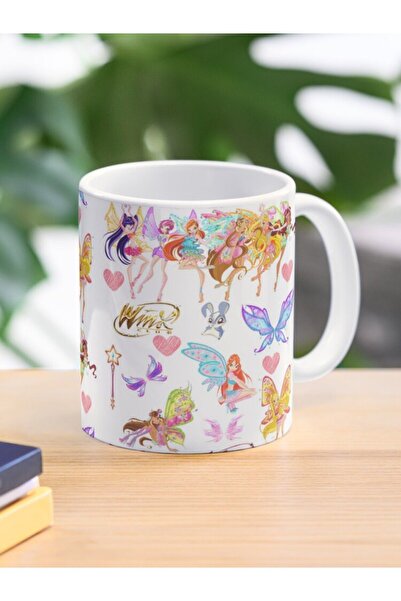w house Baskılı Kupa Bardak 003349 - Winx Club Coffee Mug