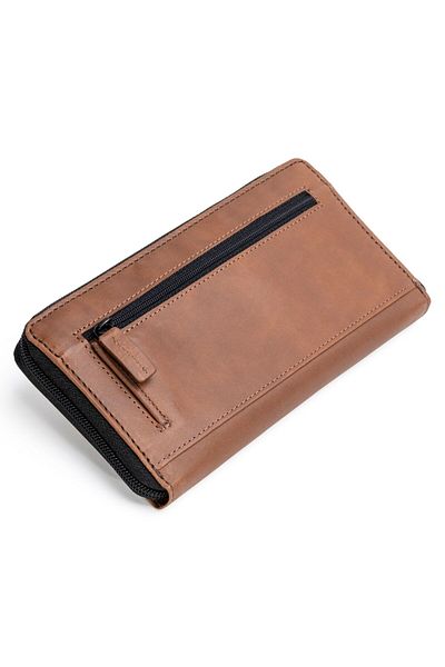 Farmhood Nashville Wallet RFID protection Leather 19.5 cm