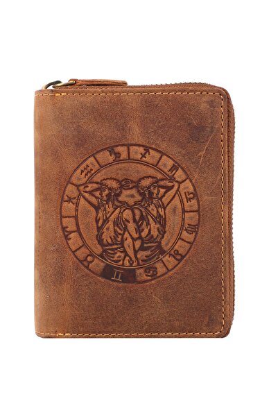 Greenburry Vintage Sternzeichen Geldbörse Leder 10 cm