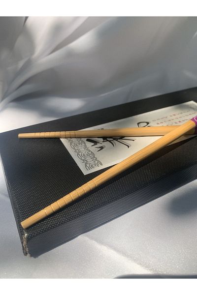 Tam Seramik Purple Rabbit 1 Pair Japanese Bamboo Chopstick