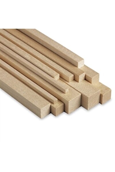 Dilediğin Gibi Ahşap Çam Çıta 1cmx1cmx100cm 10 Adet