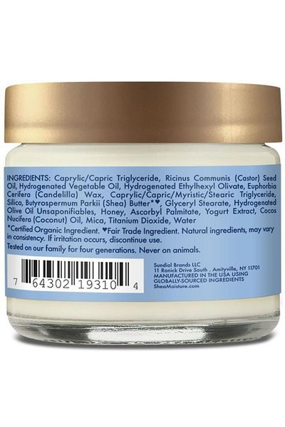 Shea Moisture Manuka Serum - Honey And Yogurt Pressed, Moisturizing Face Cream 57gr
