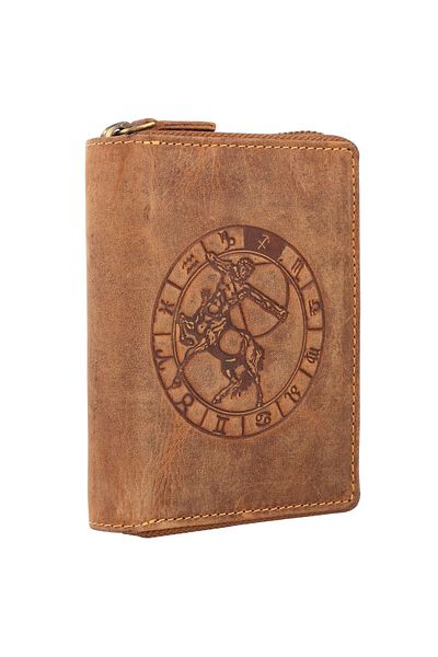 Greenburry Vintage zodiac wallet leather 10 cm
