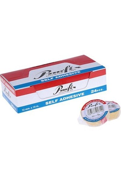 Panfix Pack of 24 Cellophones Tape (BUROY TAPE) - 12 Mm X 10 Meters