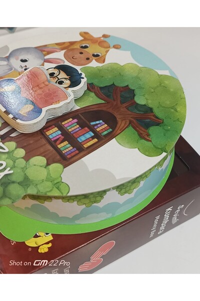 NotYaz Slatka kasica prasica sa 3D stikerima - Kutija za novac Sweet Üzeri