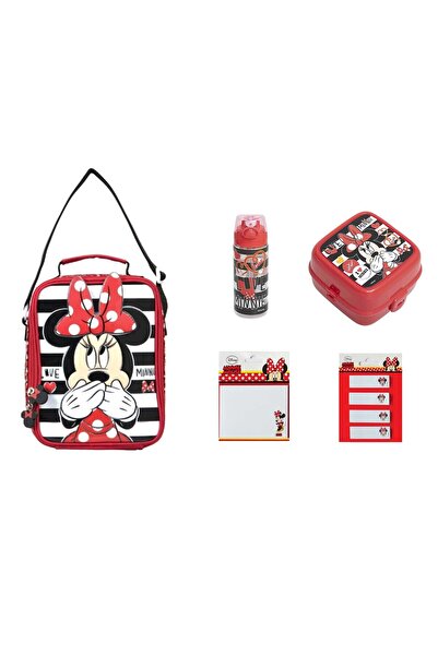 Minnie Mouse Червен комплект за обяд Minnie - 5 части