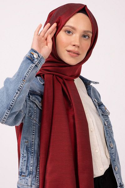Şalland Women's Crony Shawl Claret Red
