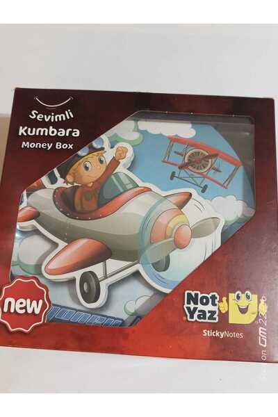 NotYaz Slatka kasica prasica sa 3D stikerima - Kutija za novac Sweet Üzeri