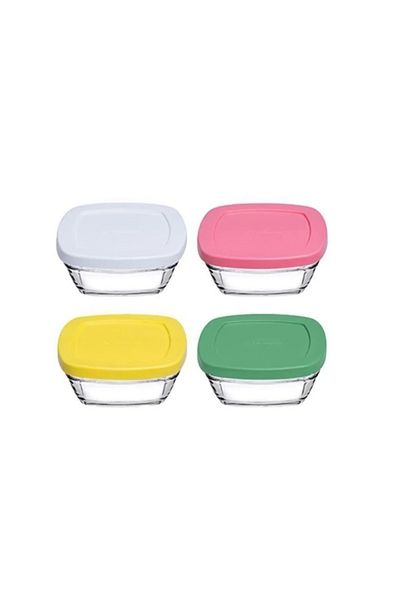 Paşabahçe 96840 8-Piece Pudding and Breakfast Storage Set