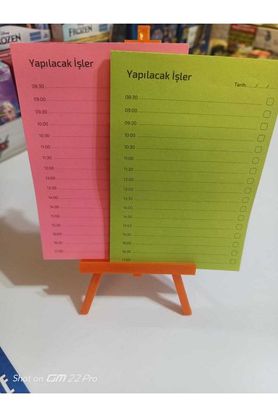 NotYaz Цветен настолен органайзер за рицар - хартия