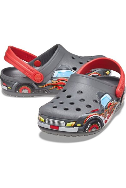 Crocs Unisex Çocuk Terlik 207074-0da  Fltruckbandclog K