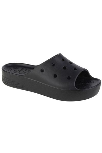 Crocs Classic Platform Slide Women's Slippers Black 208180-001
