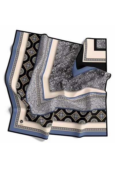 VİOLLA Eșarfă Twill pentru femei Baby Blue