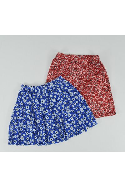 Kidiba 2 Pack Shorts Skirt for 12-15 Years Old Girl