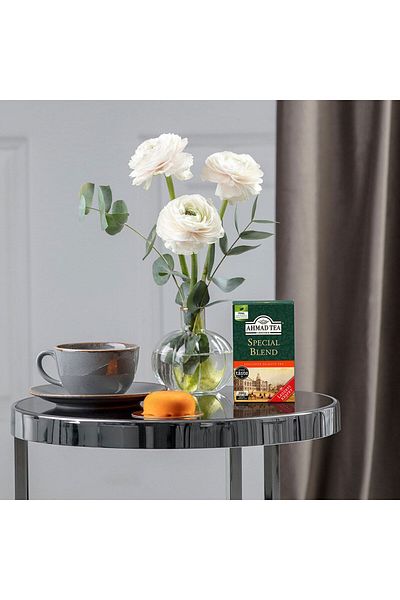 Ahmad Tea 400 جرام شاي أسود خاص بنكهة البرغموت