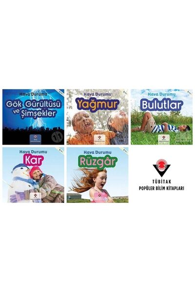 Tübitak Yayınları Weather Series 5 Book 5+ Age