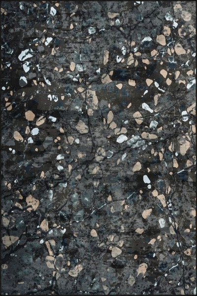 Rugs Modern Halı Coral Themed Woven Base Carpet and Washable Carpet Miravip10315