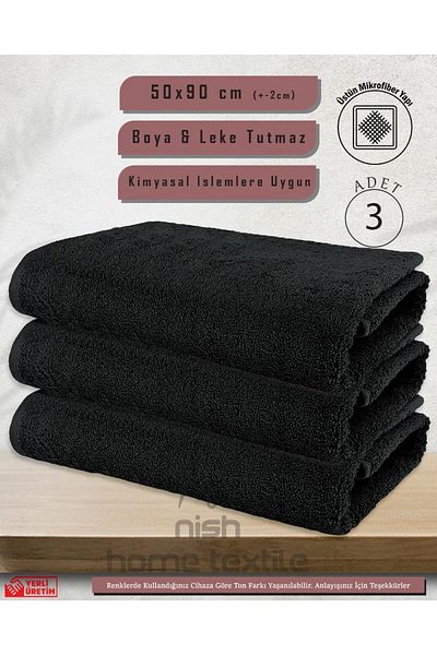 Peshqir 3 PCS Microfiber Sports Towels - for Gym, Fitness, Barber, Hairdresser
