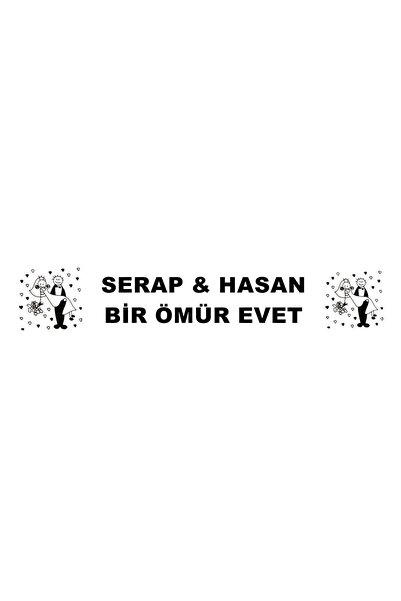 serap çiçekçilik Gelin Arabası Arabası Yazısı isim Soyisim yazılı figürlü