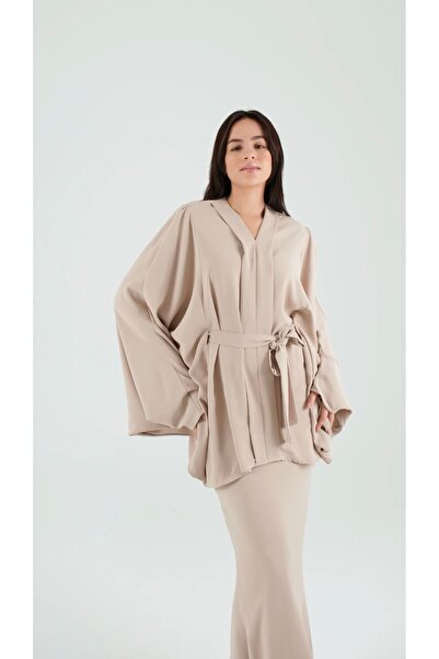 Butik10 Yarasa Kol Bluz Etek Takım Lütfen Ölçüleri Sorun!