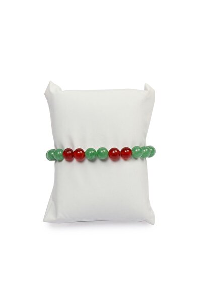 Mystic Energy Doğal Taş Mutluluk Tılsım Bilekliği |ametist-aventurin-akik | Hediyelik Doğaltaş