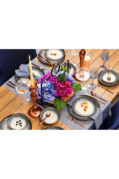 Porland Re-gen Ontario 24 Parça 6 Kişilik Yemek Takımı