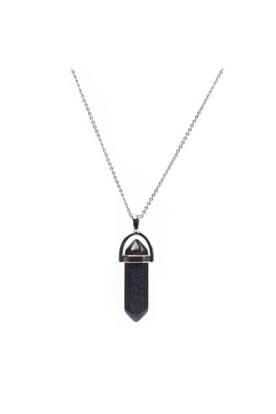 Mystic Energy Natural Stone Star Stone Nail Cut Necklace |   Gift Natural Stone